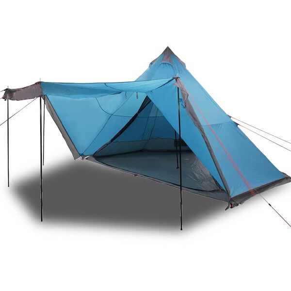 vidaXL Tente familiale tipi 8 personnes bleu imperm&eacute;able