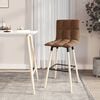 vidaXL Tabouret de bar Marron Tissu