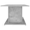 vidaXL Table basse gris b&eacute;ton 102x55,5x40 cm bois d'ing&eacute;nierie