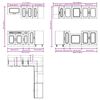 vidaXL Ensemble d'armoires de cuisine 11 pcs Kalmar bois d'ing&eacute;nierie