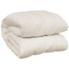 vidaXL Couverture lest&eacute;e Cr&egrave;me clair 155x220 cm 7 kg Tissu