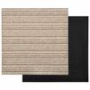 vidaXL Tapis 20 pcs Beige ray&eacute; 50 x 50 cm 100% Polypropyl&egrave;ne
