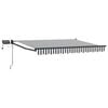 vidaXL Store r&eacute;tractable manuel avec LEDs 3,5 x 2,5 m