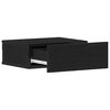 vidaXL Tables de chevet flottantes lot de 2 ch&ecirc;ne noir 40 x 32 x 15 cm bois d'ing&eacute;nierie
