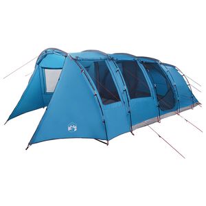vidaXL Tente tunnel Bleu 675 x 392 x 210 cm
