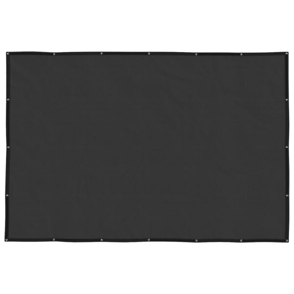 vidaXL Filet pour remorque PEHD 2 x 3 m Noir