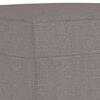 vidaXL Ensemble de canap&eacute;s 3 pcs avec coussins Taupe Tissu