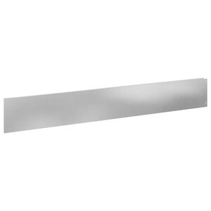 vidaXL Bordure de Pelouse 10 pc 100 x 15 cm Acier Argent&eacute;