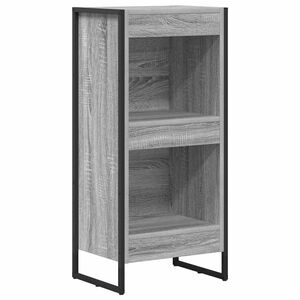 vidaXL Biblioth&egrave;que 40 x 30 x 86,5 cm Bois d'ing&eacute;nierie Gris Sonoma