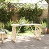 vidaXL Table de jardin 115x55x65 cm bois de sapin massif