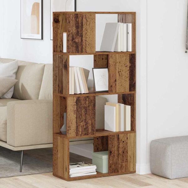 vidaXL Ensemble meuble TV Marron 60 x 24 x 125,5 cm Bois d'ing&eacute;nierie