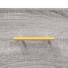 vidaXL Buffet haut Sonoma gris 69,5x34x180 cm Bois d'ingénierie