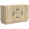 vidaXL Buffet Ch&ecirc;ne Sonoma 89 x 34,5 x 57 cm Bois d'ing&eacute;nierie