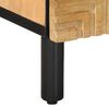 vidaXL Tables de chevet 2 pcs 40x33x46 cm bois de manguier solide