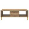 vidaXL Table basse Chêne artisanal 103,5 x 60 x 35 cm