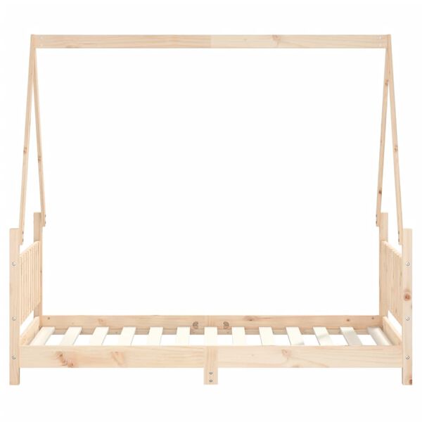 vidaXL Cadre de lit pour enfant 80x160 cm bois de pin massif