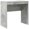 vidaXL Bureau avec tiroir 2 pcs Gris b&eacute;ton