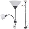 vidaXL Lampadaire Noir