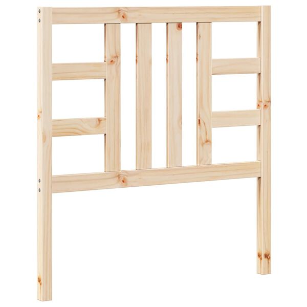 vidaXL Tête de lit 96x4x100 cm Bois massif de pin