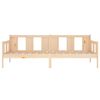 vidaXL Lit de jour sans matelas bois de pin massif 90x200 cm