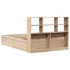vidaXL Cadre de lit sans matelas 160x200 cm bois massif de pin