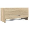 vidaXL Garde-robe ch&ecirc;ne sonoma 70x32,5x35 cm bois d'ing&eacute;nierie