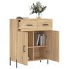 vidaXL Buffet ch&ecirc;ne sonoma 69,5x34x90 cm bois d'ing&eacute;nierie