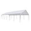 vidaXL Tente de r&eacute;ception blanche 12 x 6 m