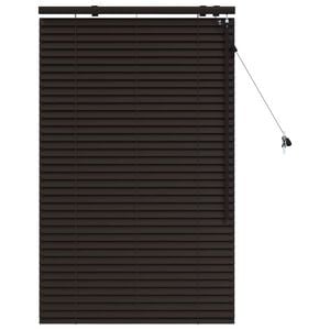 vidaXL Store V&eacute;nitien Marron fonc&eacute; 70 x 130 cm 35 mm
