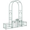 vidaXL Arche de jardin Vert 203 x 50 x 218 cm Acier