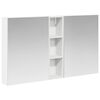 vidaXL Ensemble de Meubles de Salle de Bain 3 pc 120 x 14,5 x 70 cm
