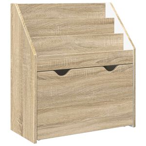 vidaXL Biblioth&egrave;que pour enfants Ch&ecirc;ne Sonoma 60 x 29,5 x 69 cm