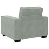 vidaXL Fauteuil Gris clair 100x78x84 cm Velours