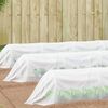 vidaXL Filet Anti-insectes Blanc 3 x 5 m Poly&eacute;thyl&egrave;ne