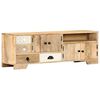 vidaXL Meuble TV 120x30x40 cm Bois massif de manguier
