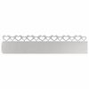 vidaXL Bordures de pelouse 20 pc 103 x 0,05 x 22 cm Acier inoxydable