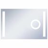 vidaXL Miroir mural &agrave; LED de salle de bain et capteur tactile 100x60cm
