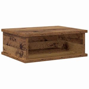 vidaXL Table de chevet Bois ancien 40 x 31 x 15 cm Bois d'ing&eacute;nierie