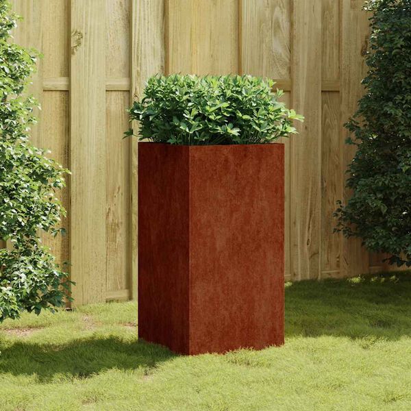vidaXL Jardini&egrave;re 40x40x80 cm acier corten
