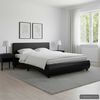 vidaXL Cadre de lit sans matelas noir similicuir 140x200 cm