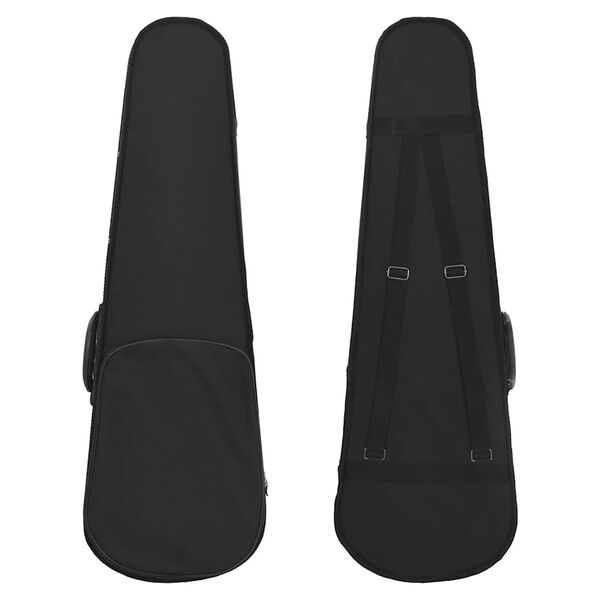 vidaXL Ensemble de violon avec archet et mentonni&egrave;re Noir 4/4