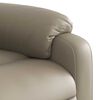 vidaXL Fauteuil inclinable Cappuccino Similicuir