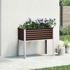 vidaXL Jardinière Marron 100x45x90 cm Acier
