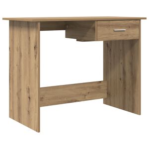 vidaXL Bureau Ch&ecirc;ne artisanal 100 x 50 x 76 cm Bois d'ing&eacute;nierie