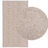 vidaXL Tapis shaggy PAMPLONA poils longs moderne beige 60x110 cm