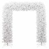 vidaXL Arche d'arbre de Noël Blanc 240 cm