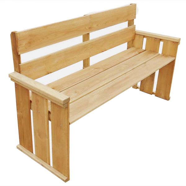 vidaXL Banc de jardin 160 cm Pin&egrave;de impr&eacute;gn&eacute;e