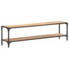 vidaXL Meuble TV 150x30x40 cm Bois d'acacia massif
