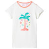 T-shirt pour enfants &eacute;cru 92