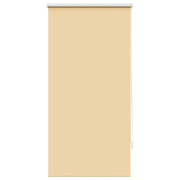 vidaXL Store enrouleur occultant 64,4 x 120 cm, largeur du tissu 60 cm, beige